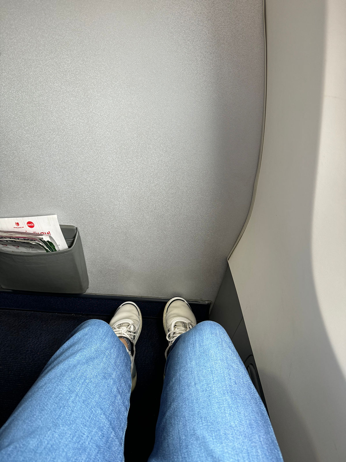 Wide legroom on Thai Lion Air