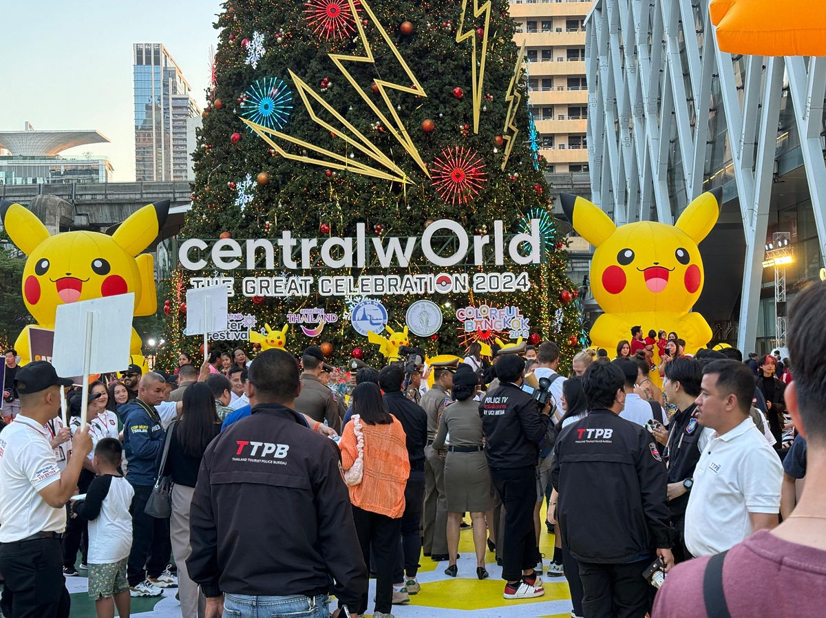 Pokemon display at Mall